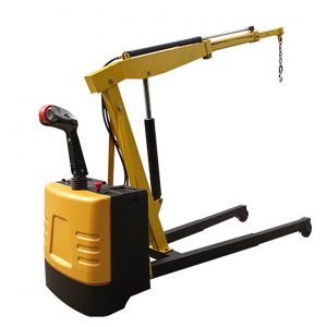 Electric floor crane