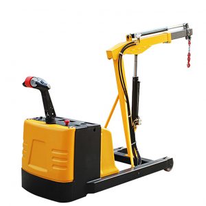 Electric floor crane