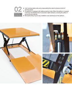 Low Position Lift Table—HY