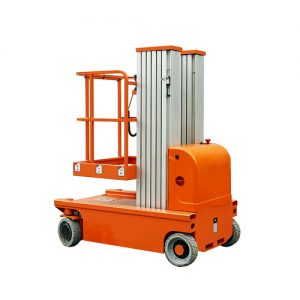 Full electric double mast aluminum alloy lifting platform—PLA