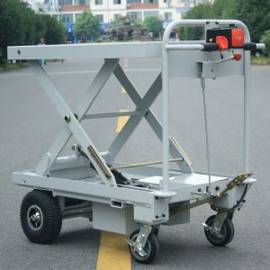 Scissor Lift Table By Power Drive With Hydraulic Foot Pump  UM104