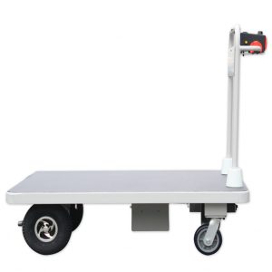 Electric Platform Trolley With Big Plate & 4 Wheels For Materials Handling UM108
The platform cart finds its application in various areas including factories, warehouses, hospitals, etc.
