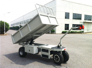 Agricultural Powered Tipper Dumper Lorry UM202  farm electric trolley/cart electric pallet truck