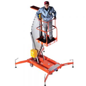 Mobile Aluminium Work Platform (Single Mast)