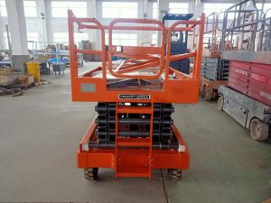 Scissor lifting platform