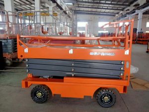 Scissor lifting platform