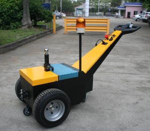 Electric walking tractor